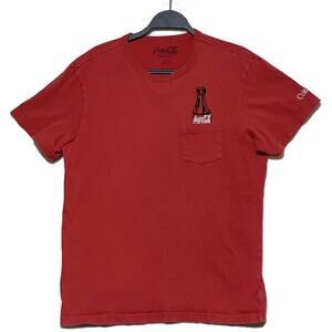 Coca Cola Company T-Shirt Women's Medium Short Sleeve Red